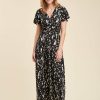 LA FEE maraboutee Bedrukte Jersey Maxi-Jurk