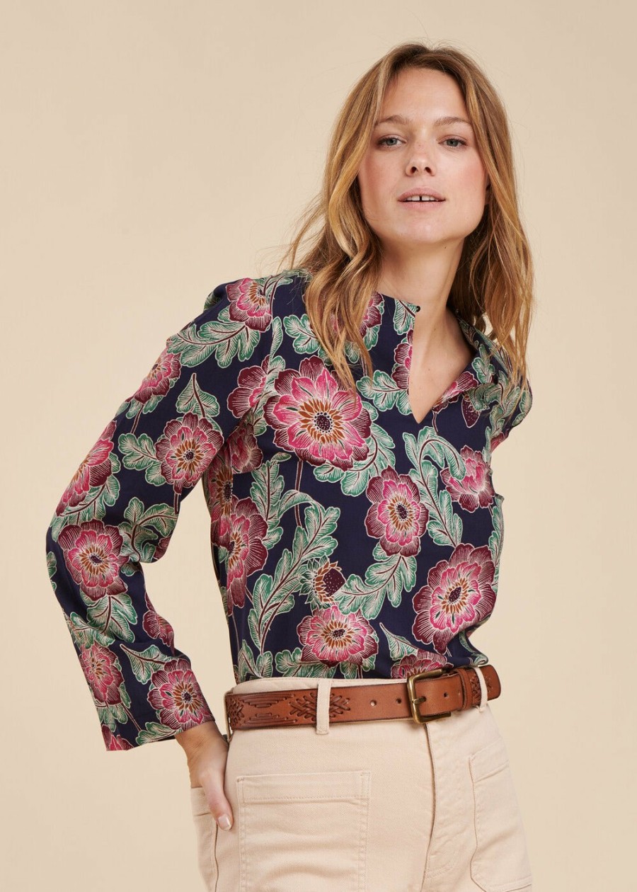 LA FEE maraboutee Top Met Bloemenprint