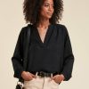 LA FEE maraboutee Recht Gesneden Jacquard Top