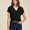 LA FEE maraboutee T-Shirt Met V-Hals