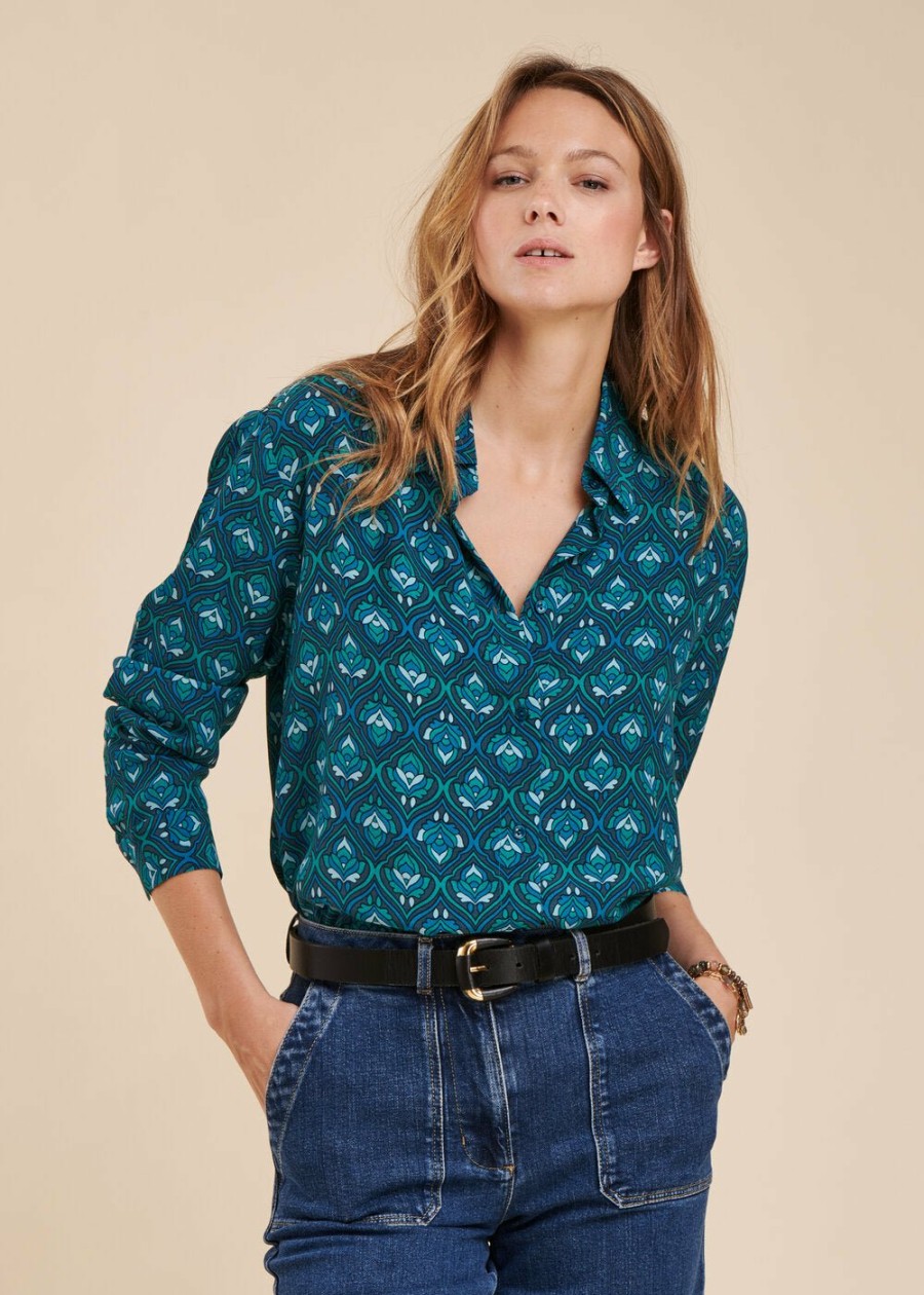 LA FEE maraboutee Los Shirt Met Grafische Print