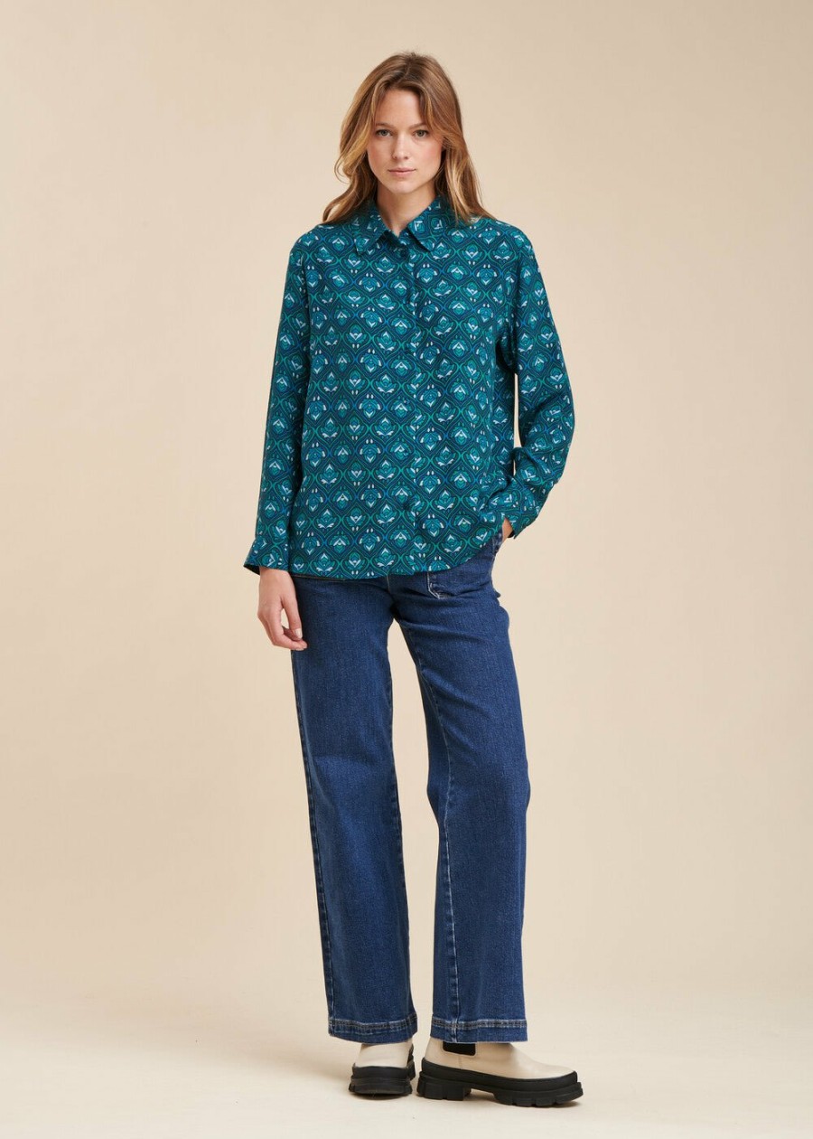 LA FEE maraboutee Los Shirt Met Grafische Print