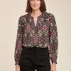 LA FEE maraboutee Top Met Bloemenprint In Ecovero Viscose