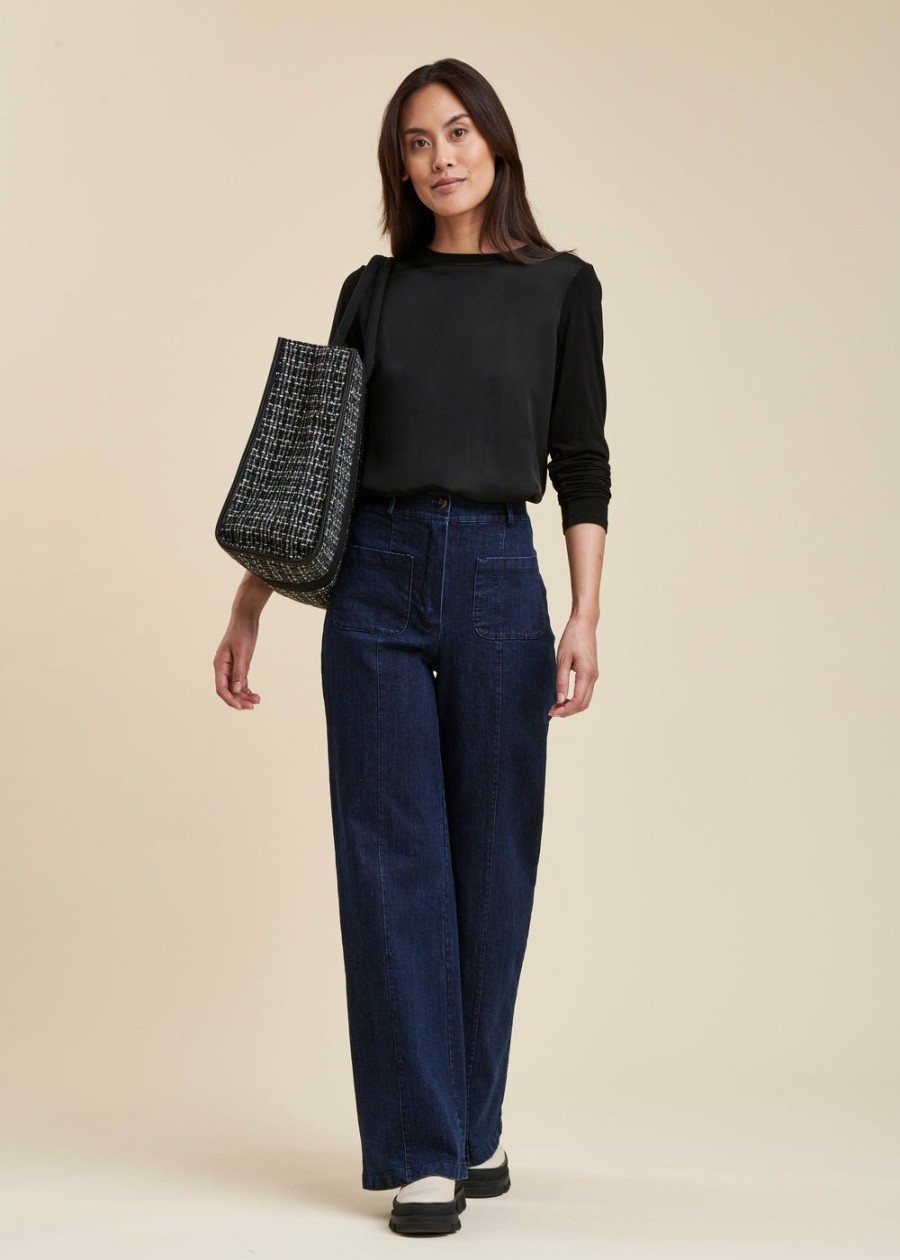 LA FEE maraboutee Flare Jeans Met Hoge Taille