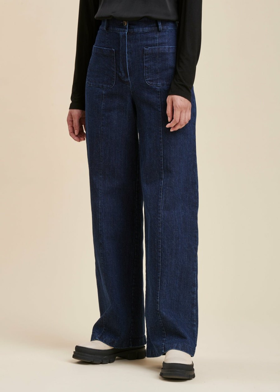 LA FEE maraboutee Flare Jeans Met Hoge Taille