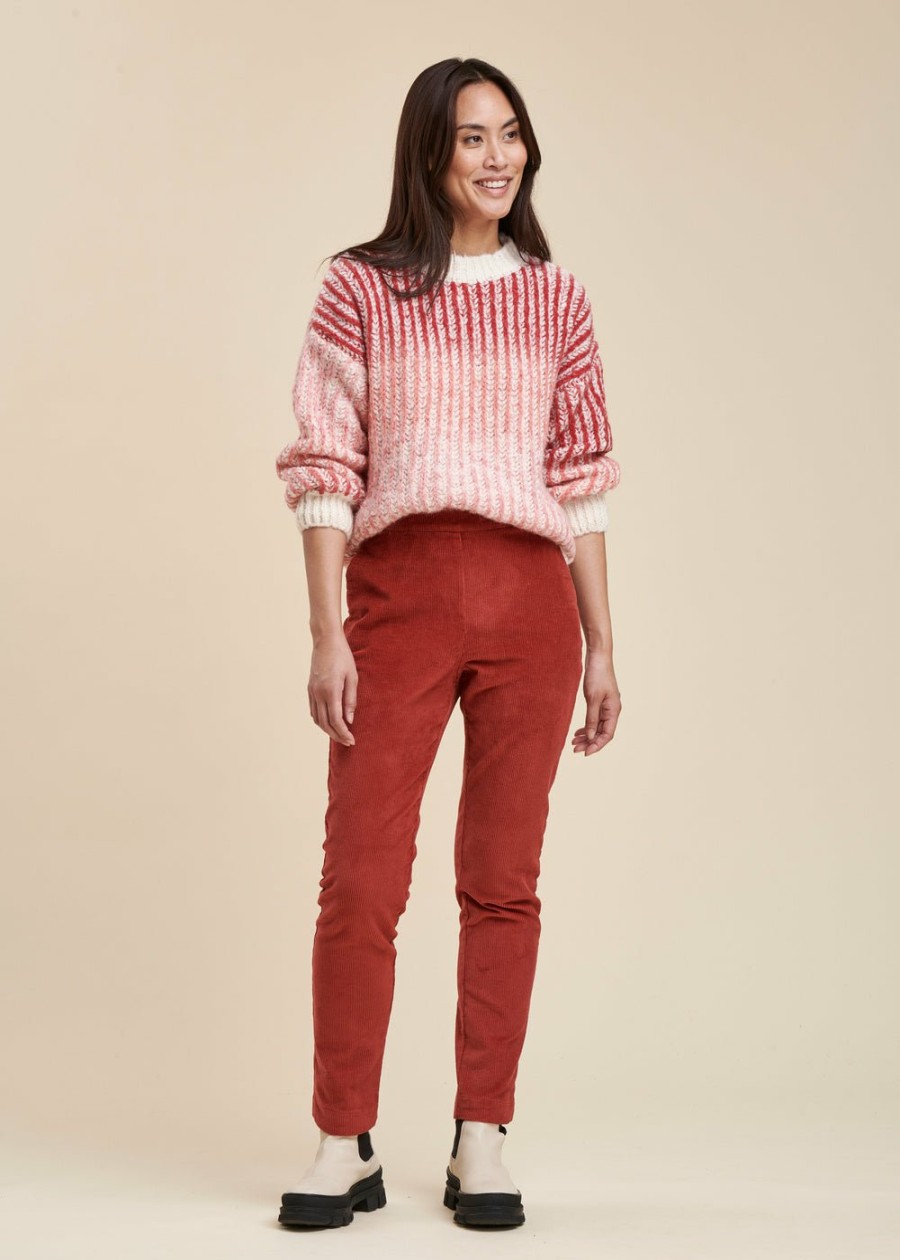 LA FEE maraboutee Rechte Corduroy Broek