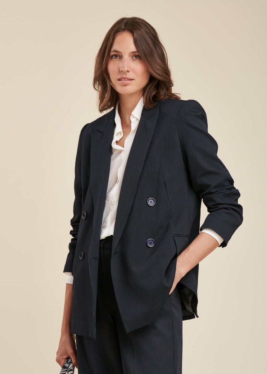 LA FEE maraboutee Blazer Met Dubbele Knopen