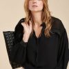 LA FEE maraboutee Oversized Top Van Viscose Crepe