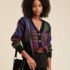 LA FEE maraboutee Jacquard Gebreid Vest