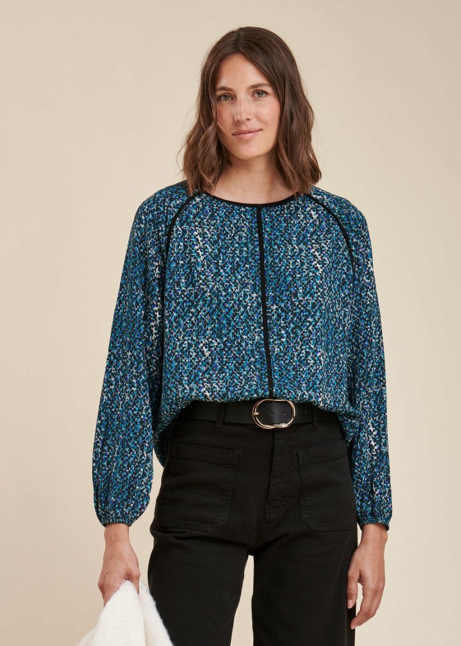 LA FEE maraboutee Bedrukte Trapeze Top