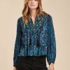 LA FEE maraboutee Ecovero Viscose Top Met Print Set