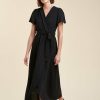 LA FEE maraboutee Faux Wrap Maxi Jurk