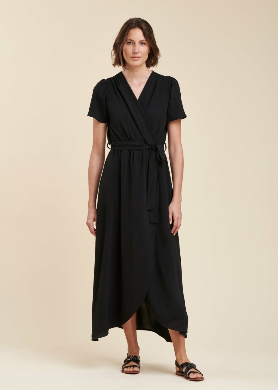 LA FEE maraboutee Faux Wrap Maxi Jurk