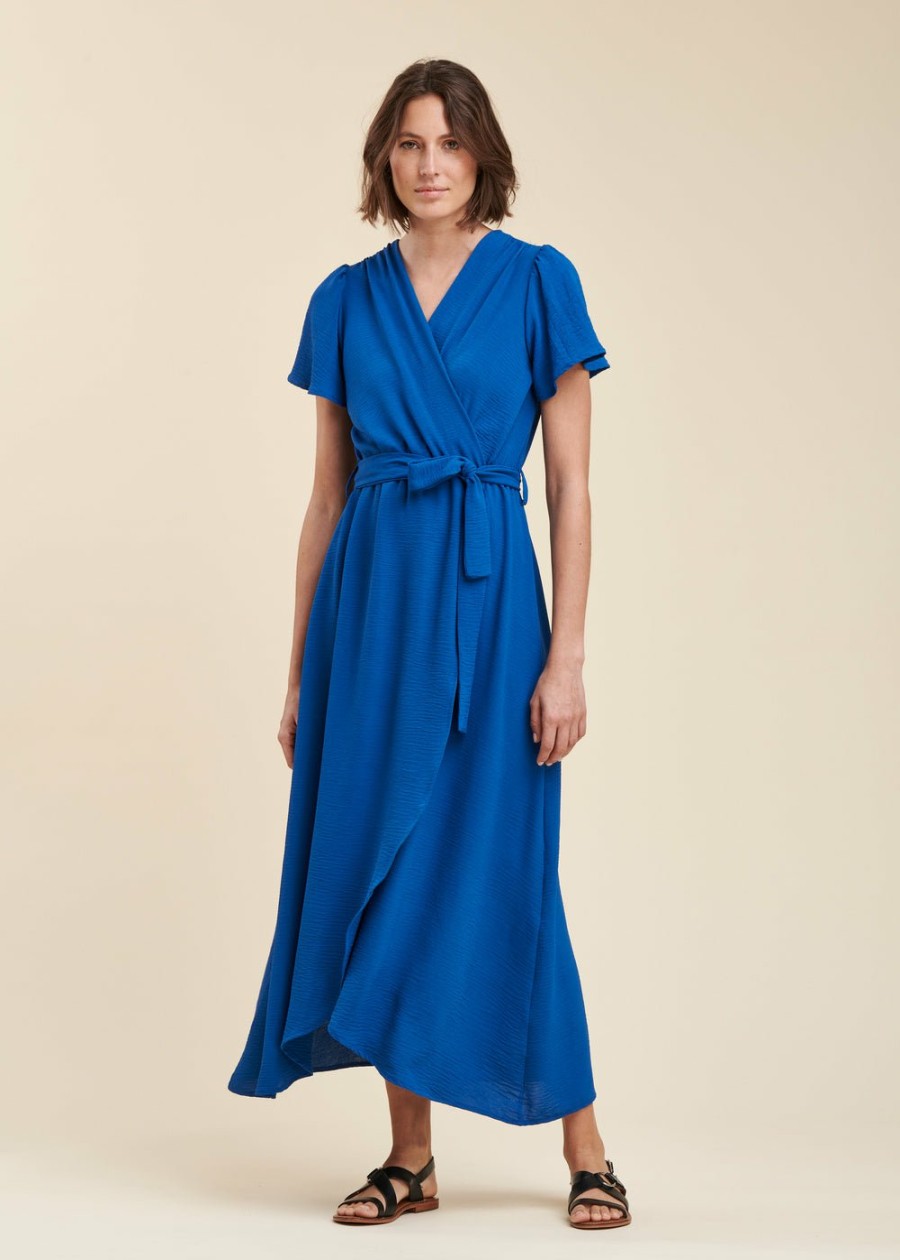 LA FEE maraboutee Faux Wrap Maxi Jurk