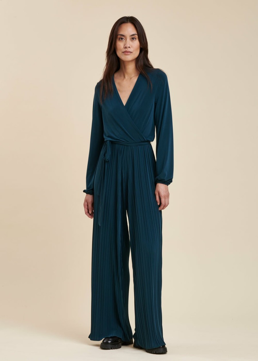 LA FEE maraboutee Jumpsuit Van Geplooide Jersey