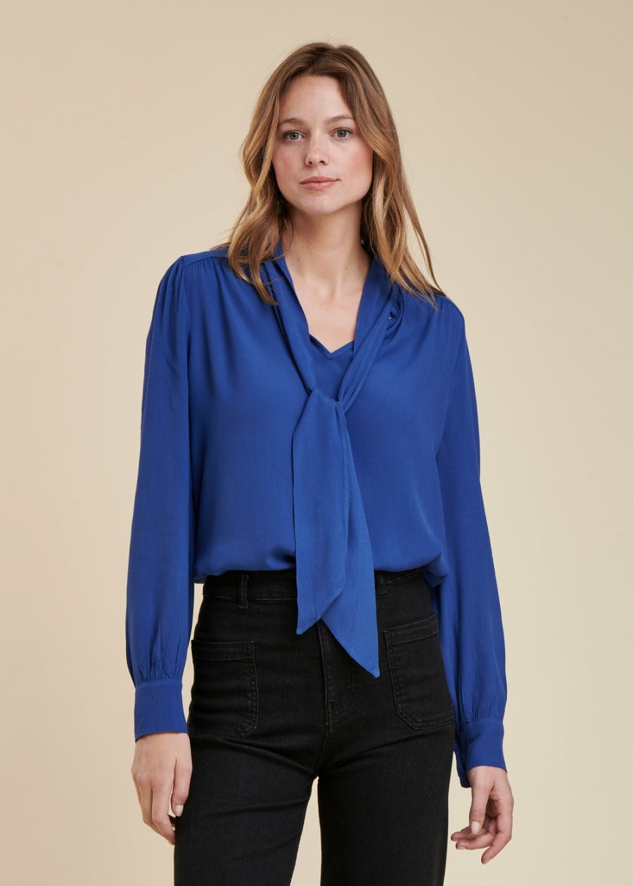 LA FEE maraboutee Losvallende Top Van Viscose Crepe